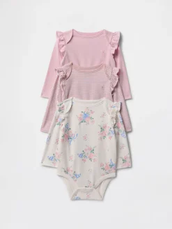 Baby First Favorites Organic Cotton Bodysuit (3-Pack)