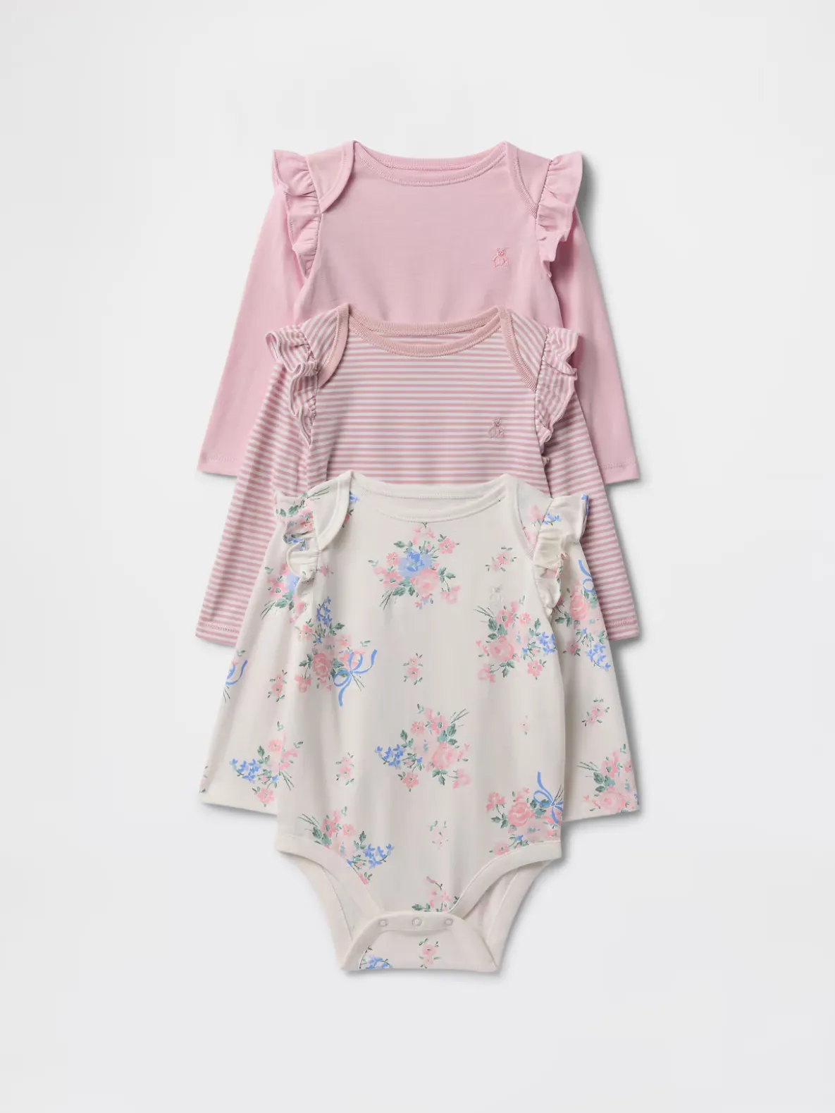 Baby First Favorites Organic Cotton Bodysuit (3-Pack)