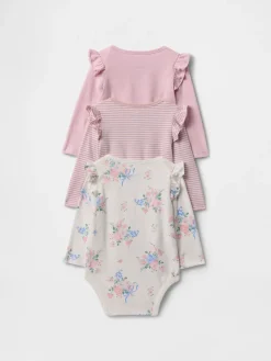 Baby First Favorites Organic Cotton Bodysuit (3-Pack)