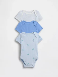 Baby First Favorites TinyRib Bodysuit (3-Pack)