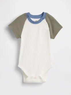 Baby First Favorites TinyRib Raglan Bodysuit