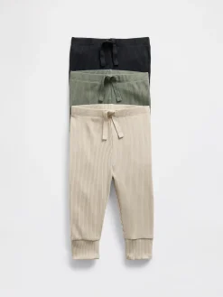 Baby First Favorites TinyRib Pants (3-Pack)