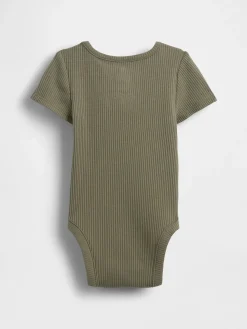 Baby First Favorites TinyRib Henley Bodysuit