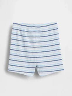 Baby First Favorites TinyRib Stripe Pull-On Shorts
