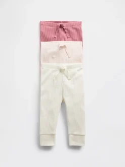 Baby First Favorites TinyRib Pants (3-Pack)