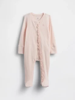 Baby First Favorites TinyRib Footed One-Piece