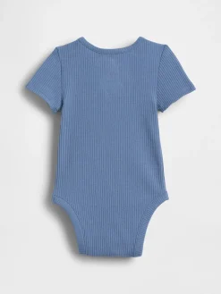 Baby First Favorites TinyRib Henley Bodysuit