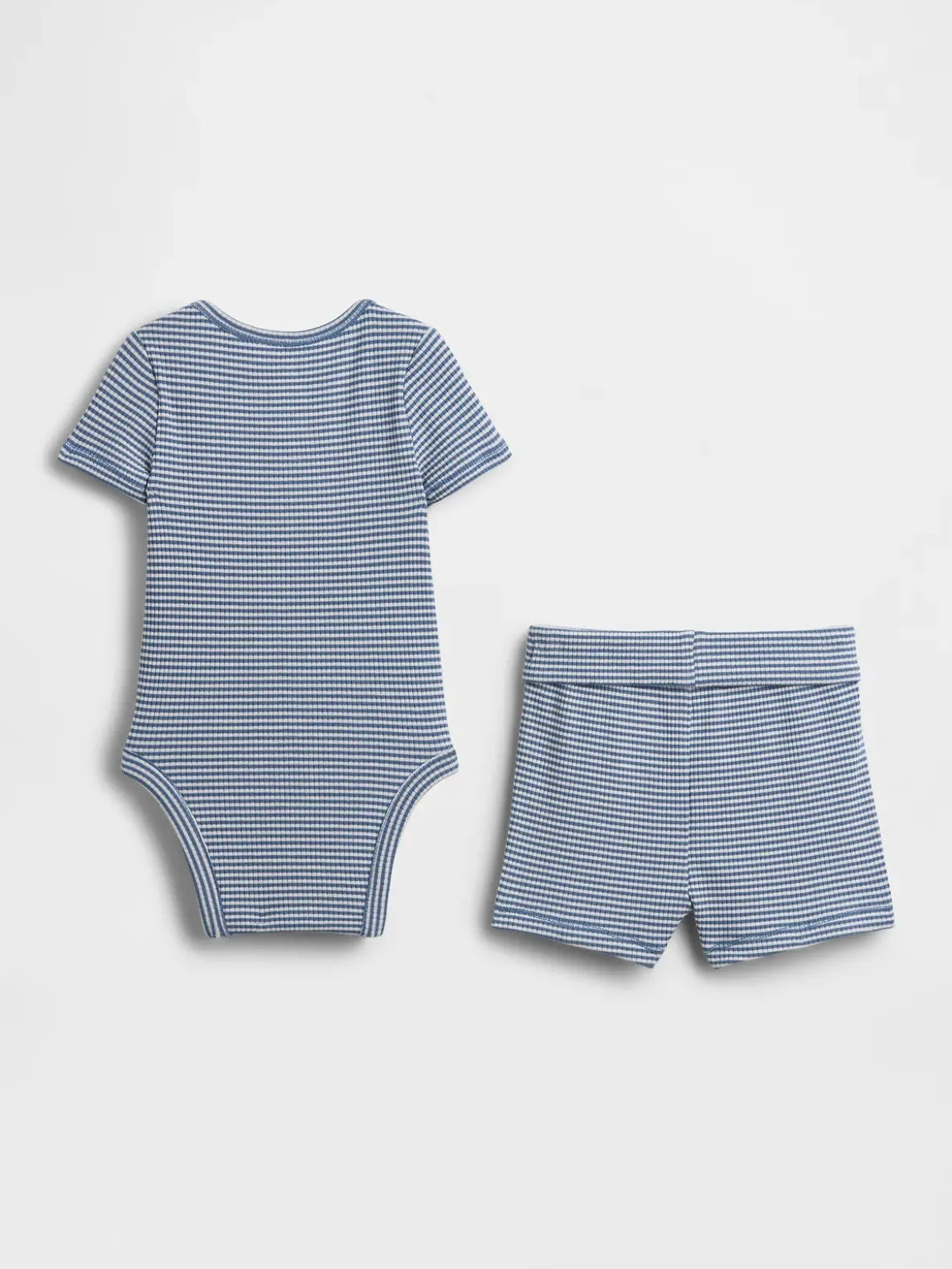 Baby Grow-With-Me TinyRib Short Set