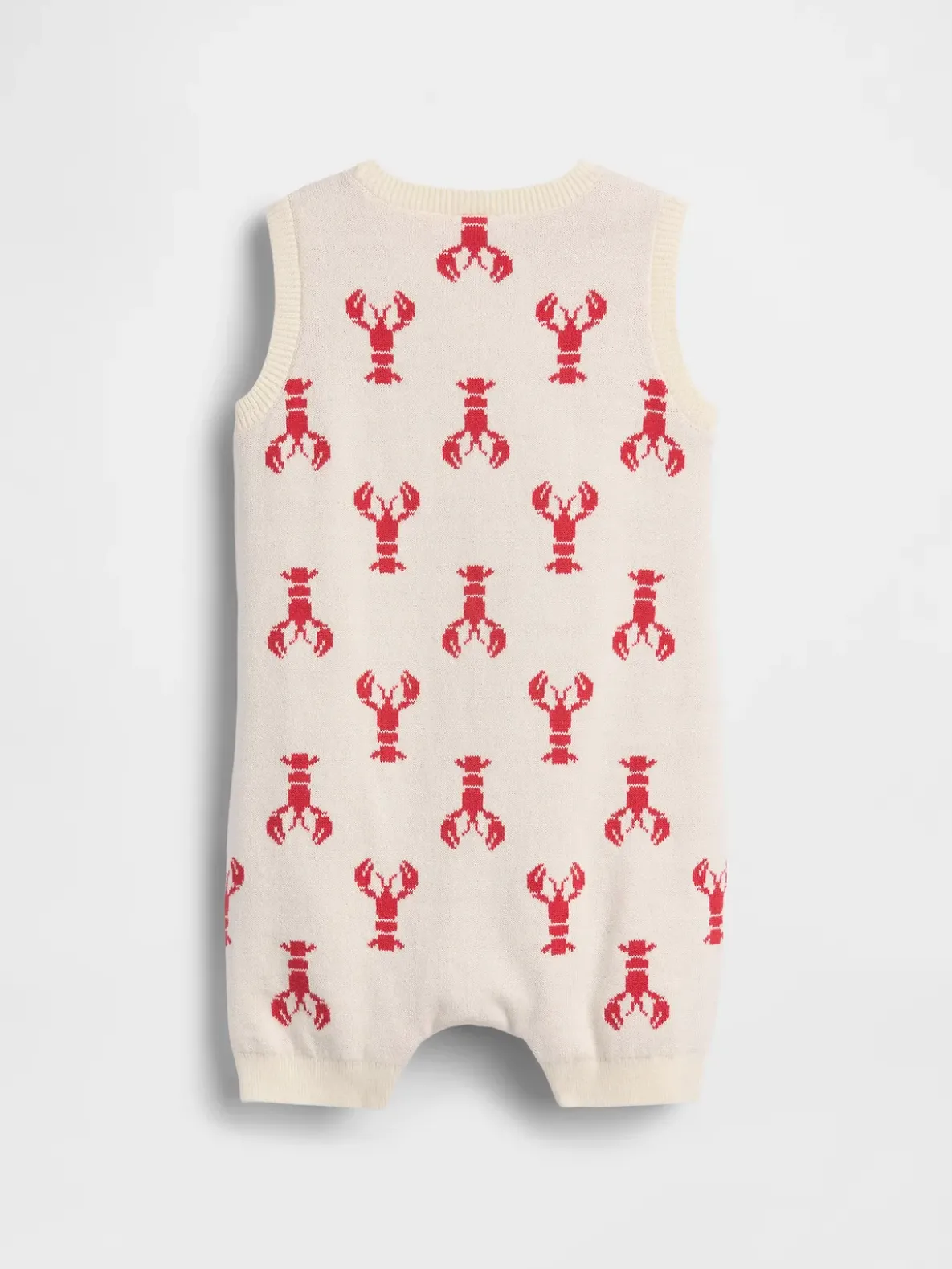 Baby Lobster Sweater Shorty One-Piece
