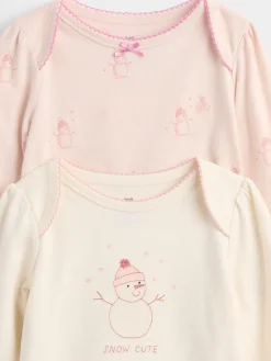 Baby Organic Cotton Bodysuit Outfit Set (3-Pack)