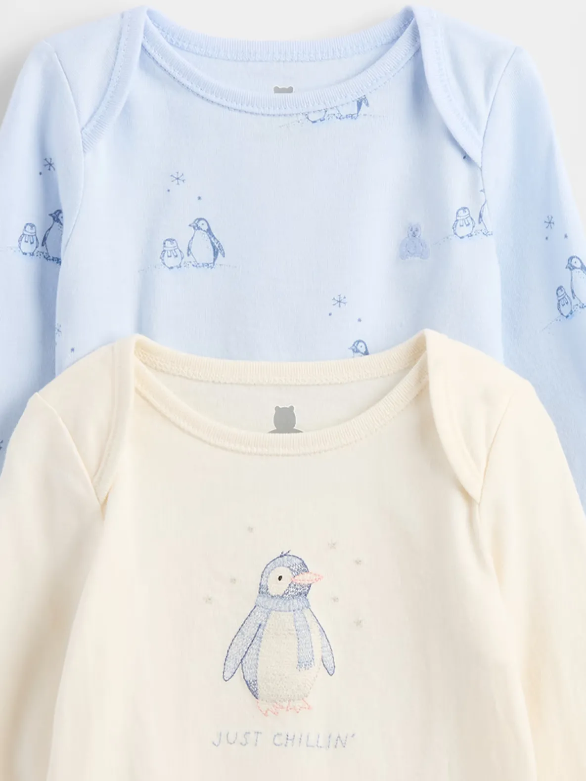 Baby Organic Cotton Bodysuit Outfit Set (3-Pack)