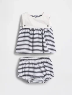 Baby Organic Cotton Sailor Outfit Set