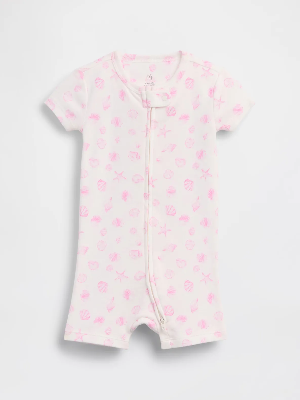 Baby Organic Cotton Shorty One-Piece