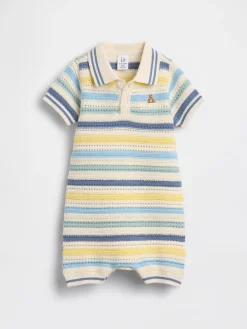 Baby Polo Sweater Shorty One-Piece