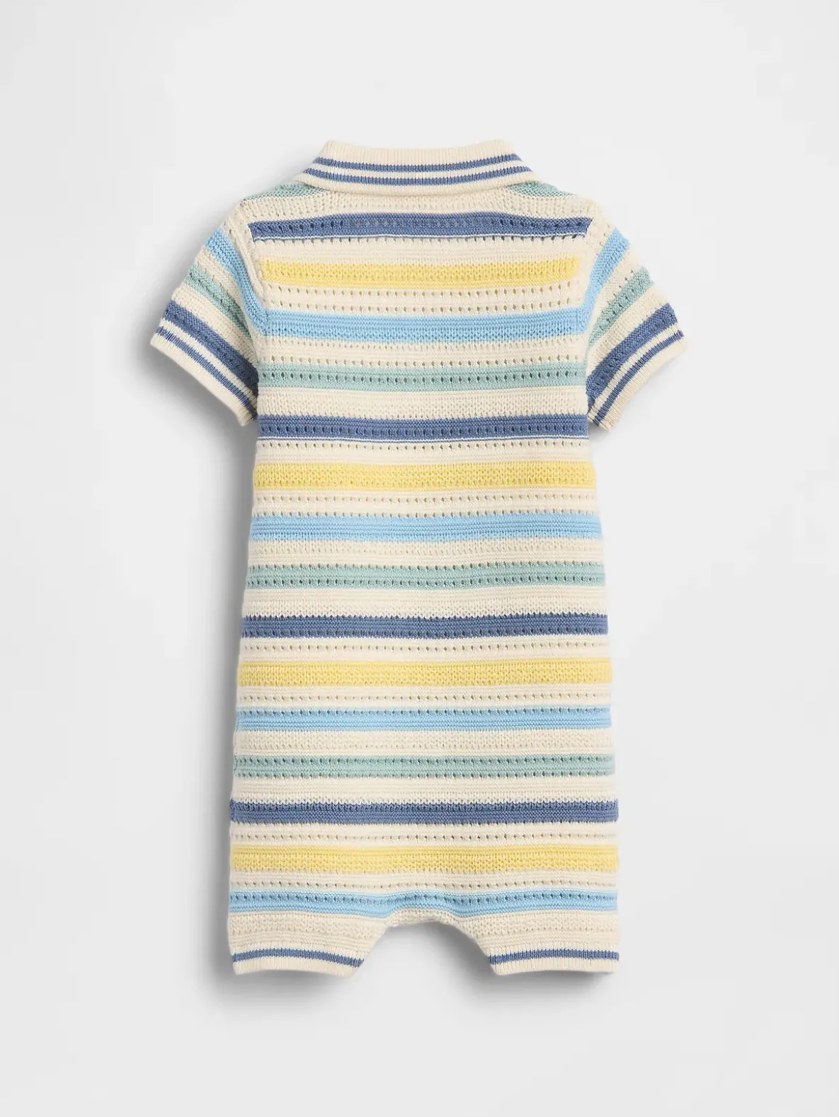 Baby Polo Sweater Shorty One-Piece