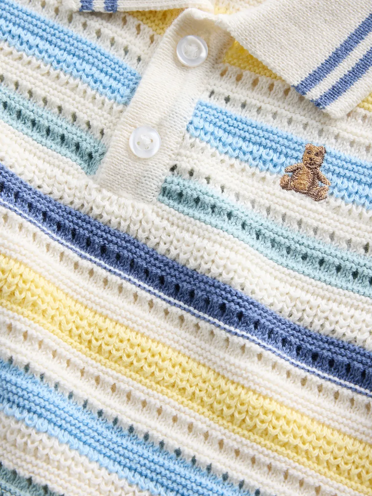 Baby Polo Sweater Shorty One-Piece