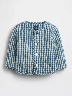 Baby Quilted Gingham Jacket