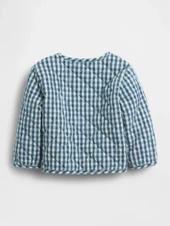 Baby Quilted Gingham Jacket