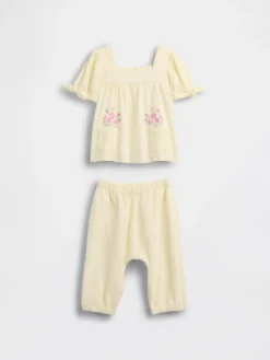 Baby Seersucker Outfit Set