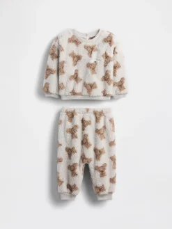 Baby Sherpa Brannan Bear Outfit Set