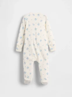Baby Softspun Pointelle Footed One-Piece