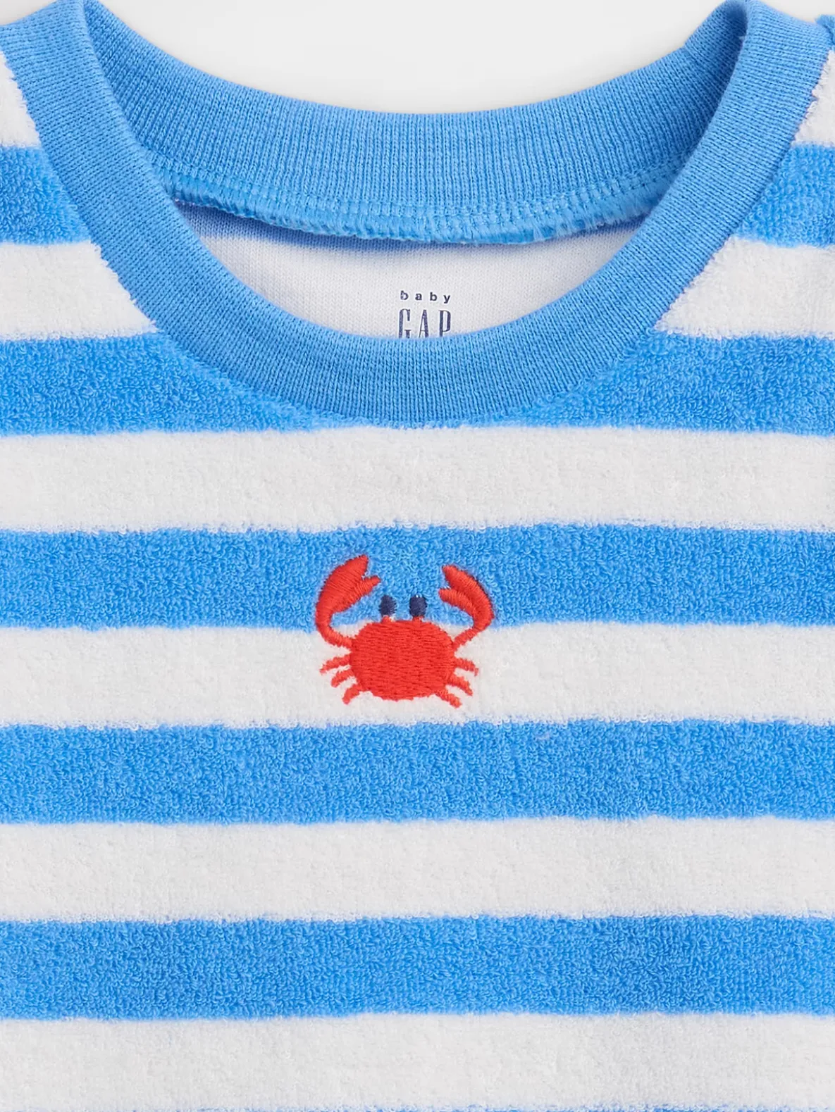 Baby Towel Terry Stripe Outfit Set