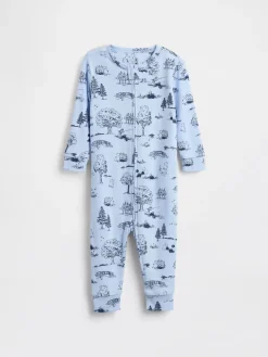 Baby Winnie The Pooh Organic Cotton One-Piece