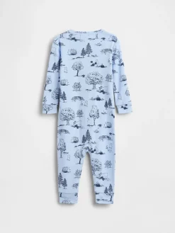 Baby Winnie The Pooh Organic Cotton One-Piece