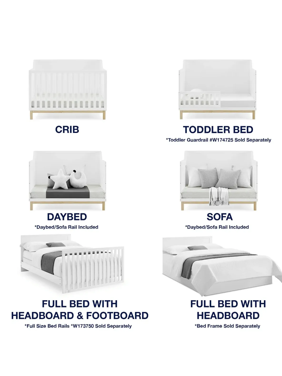 babyGap Oxford Convertible Crib