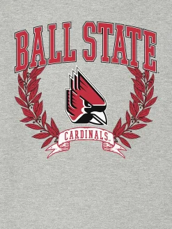 Ball State University Laurels Dark Graphic T-Shirt