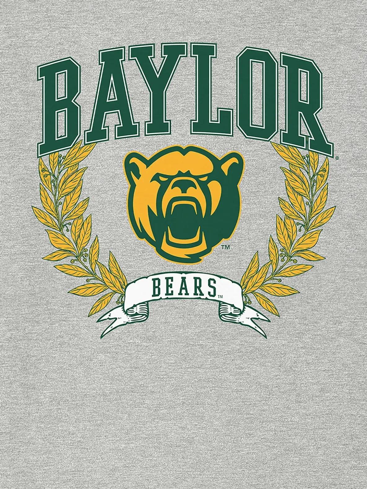 Baylor University Laurels Dark Graphic T-Shirt