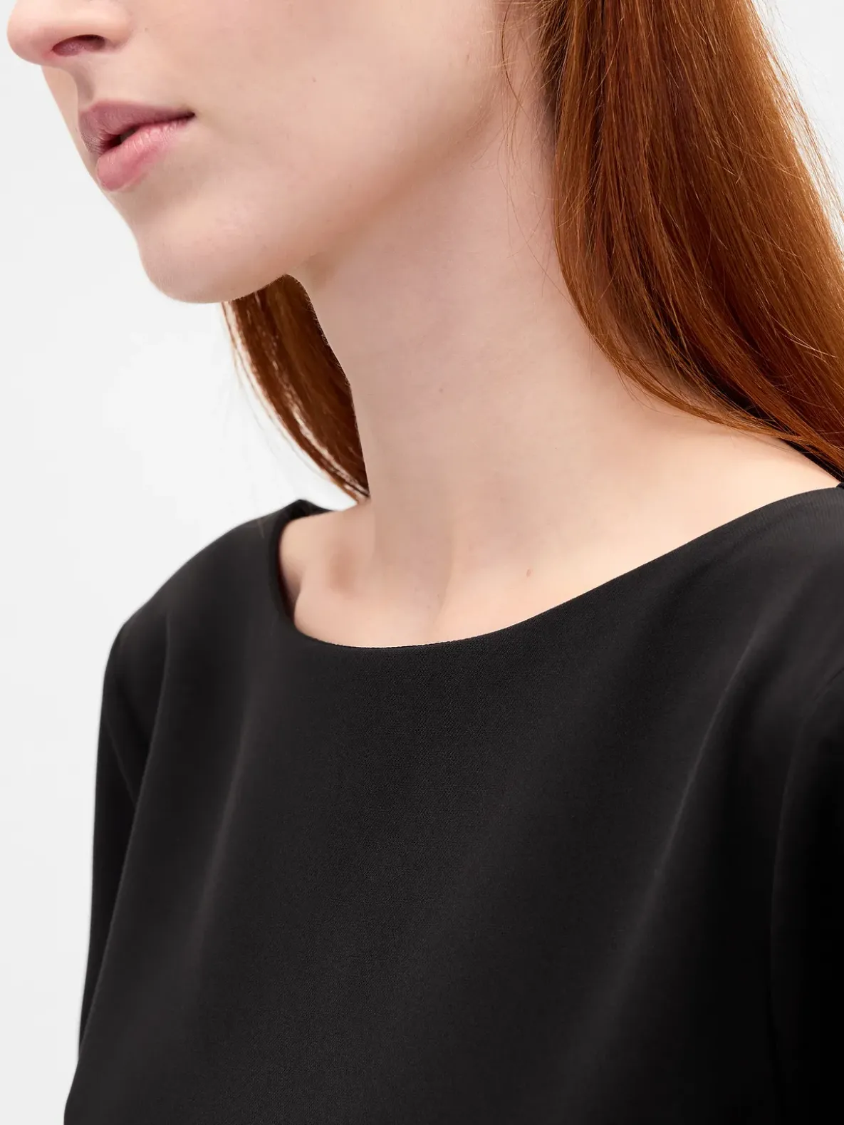 Boatneck Mini Shift Dress