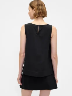 Boatneck Shell Tank Top