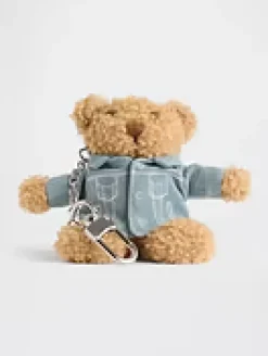 Brannan Bear Denim Jacket Bag Charm