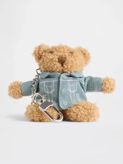 Brannan Bear Denim Jacket Bag Charm