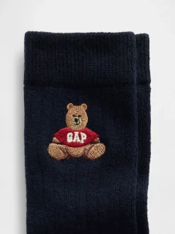 Brannan Bear Logo Crew Socks