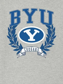 Brigham Young University Laurels Dark Graphic T-Shirt