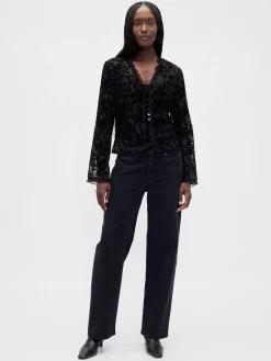 Burnout Velvet Shirt