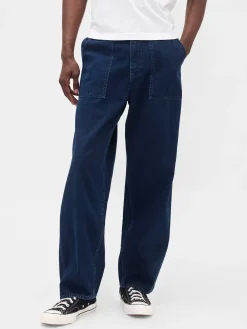 Canvas Baggy Trouser Jeans