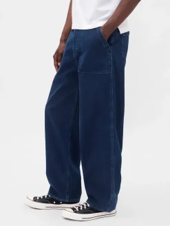 Canvas Baggy Trouser Jeans