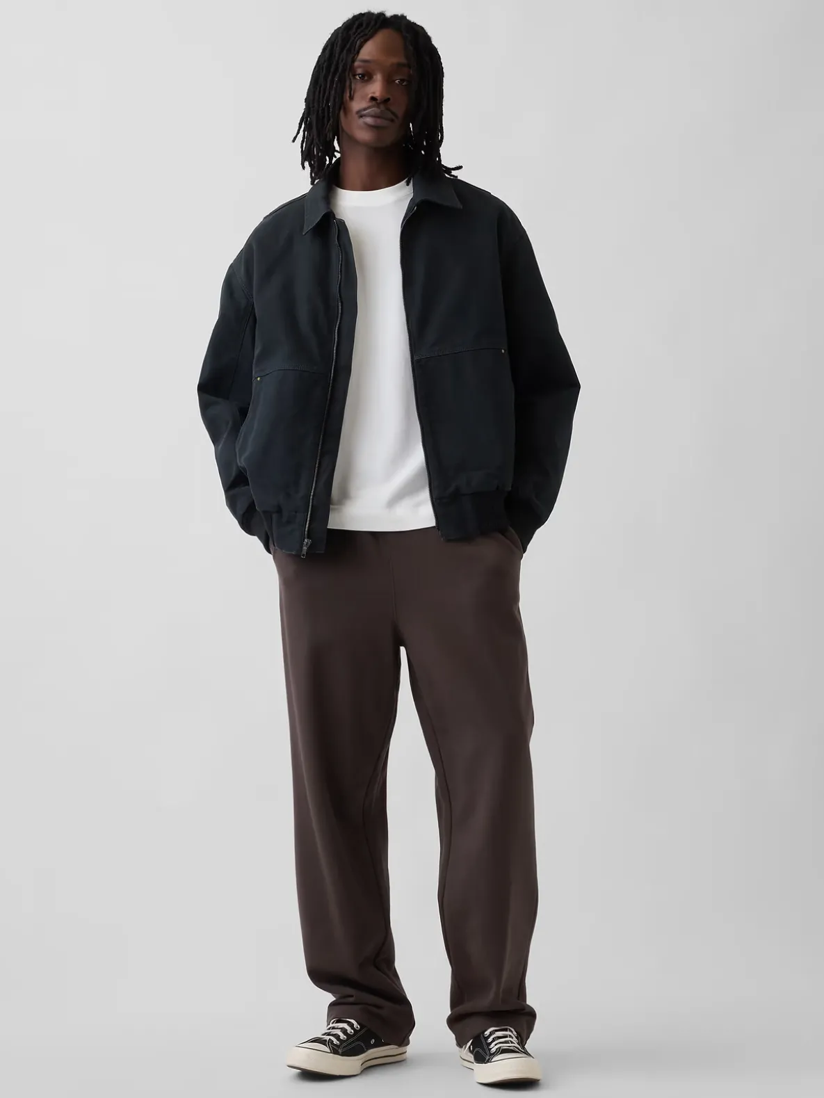 Canvas Bomber Jacket