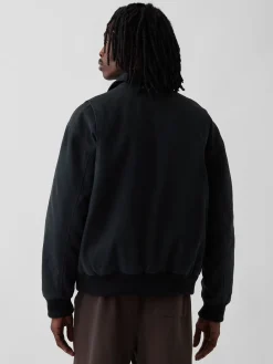 Canvas Bomber Jacket