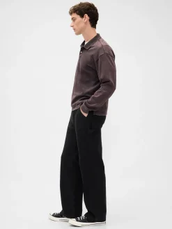 Canvas '90s Loose Carpenter Pants