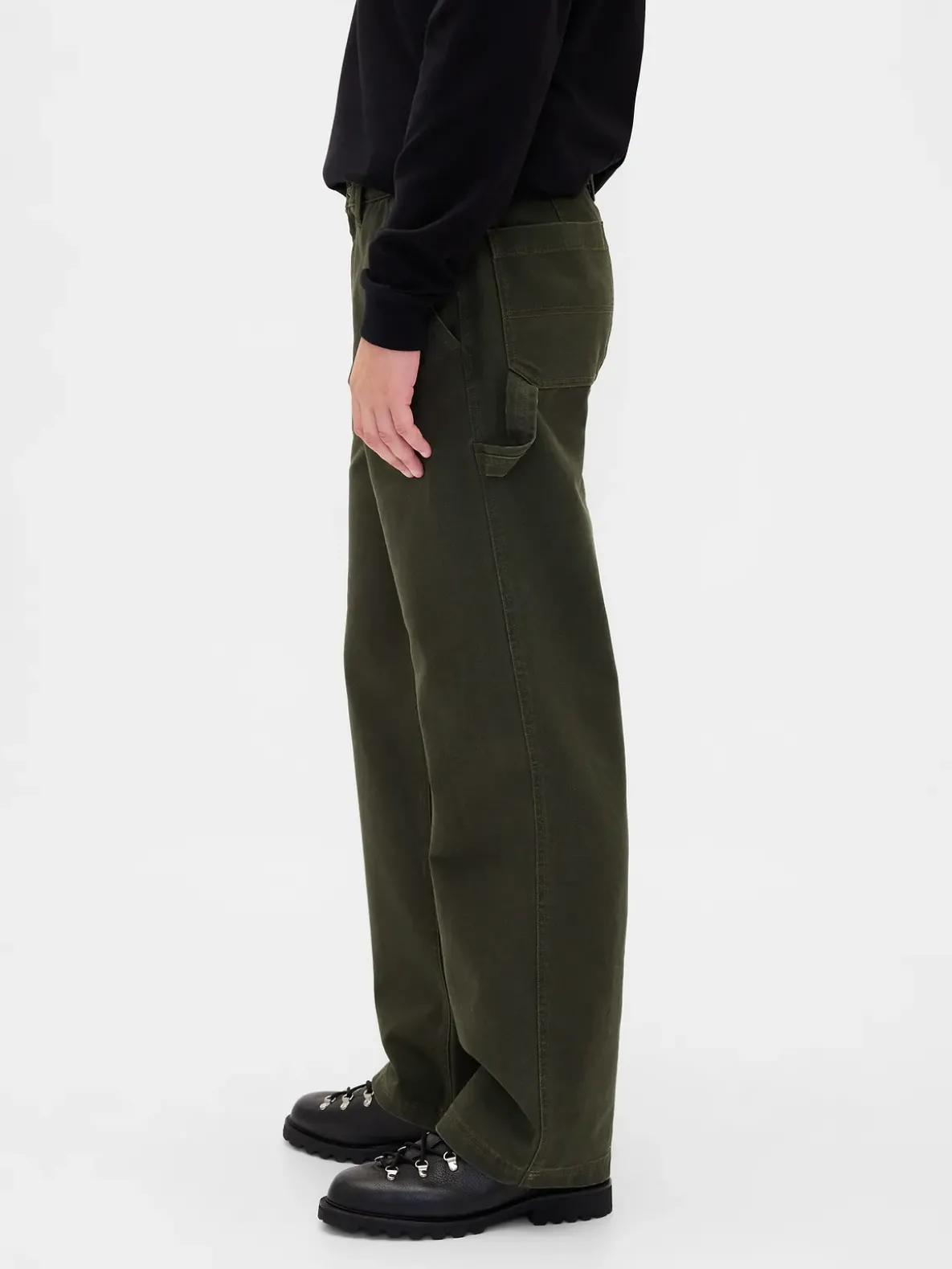 Canvas '90s Loose Carpenter Pants