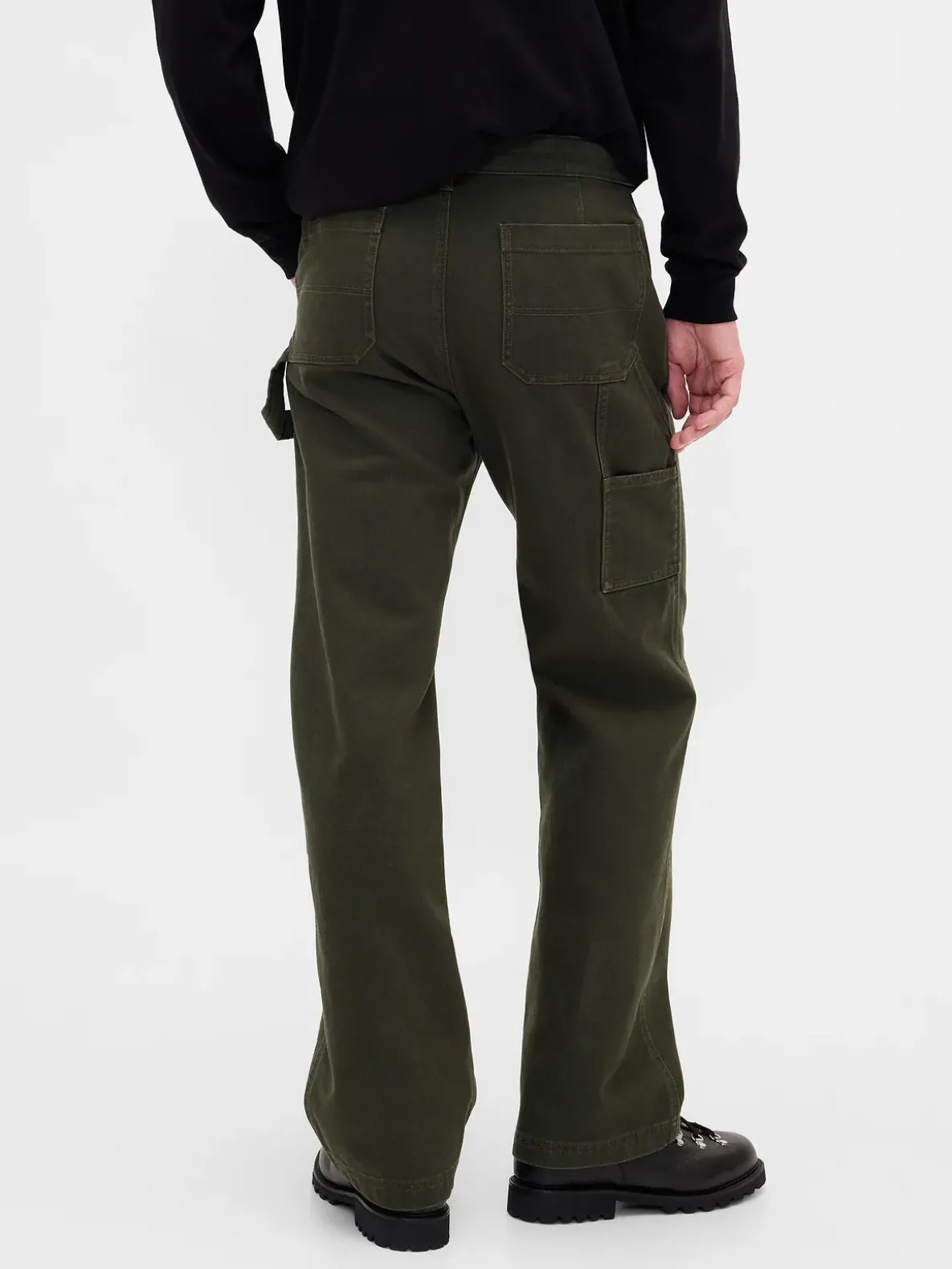 Canvas '90s Loose Carpenter Pants