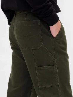 Canvas '90s Loose Carpenter Pants