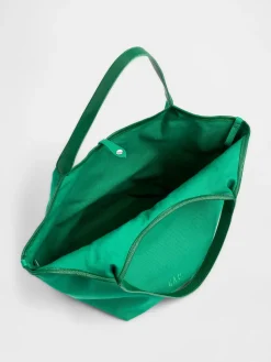 Canvas Slouchy Tote Bag