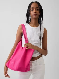Canvas Slouchy Tote Bag