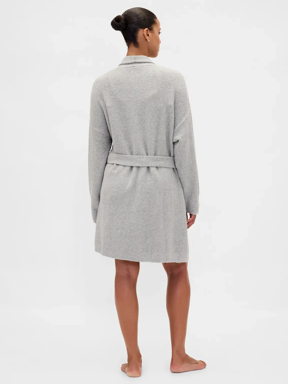 CashSoft Boucle Relaxed Robe