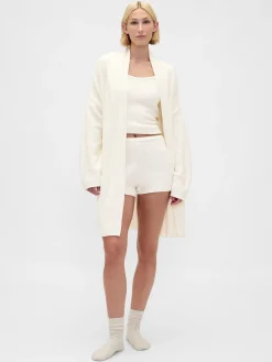 CashSoft Boucle Relaxed Robe